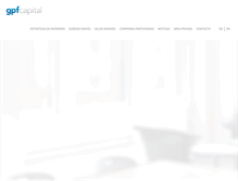 Tablet Screenshot of gpf-capital.com